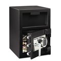 Sentry Safe Depository Safe, with Programmable Electronic lock with time delay 110 lbs lb, 1.3 cu ft, Steel DH-109E